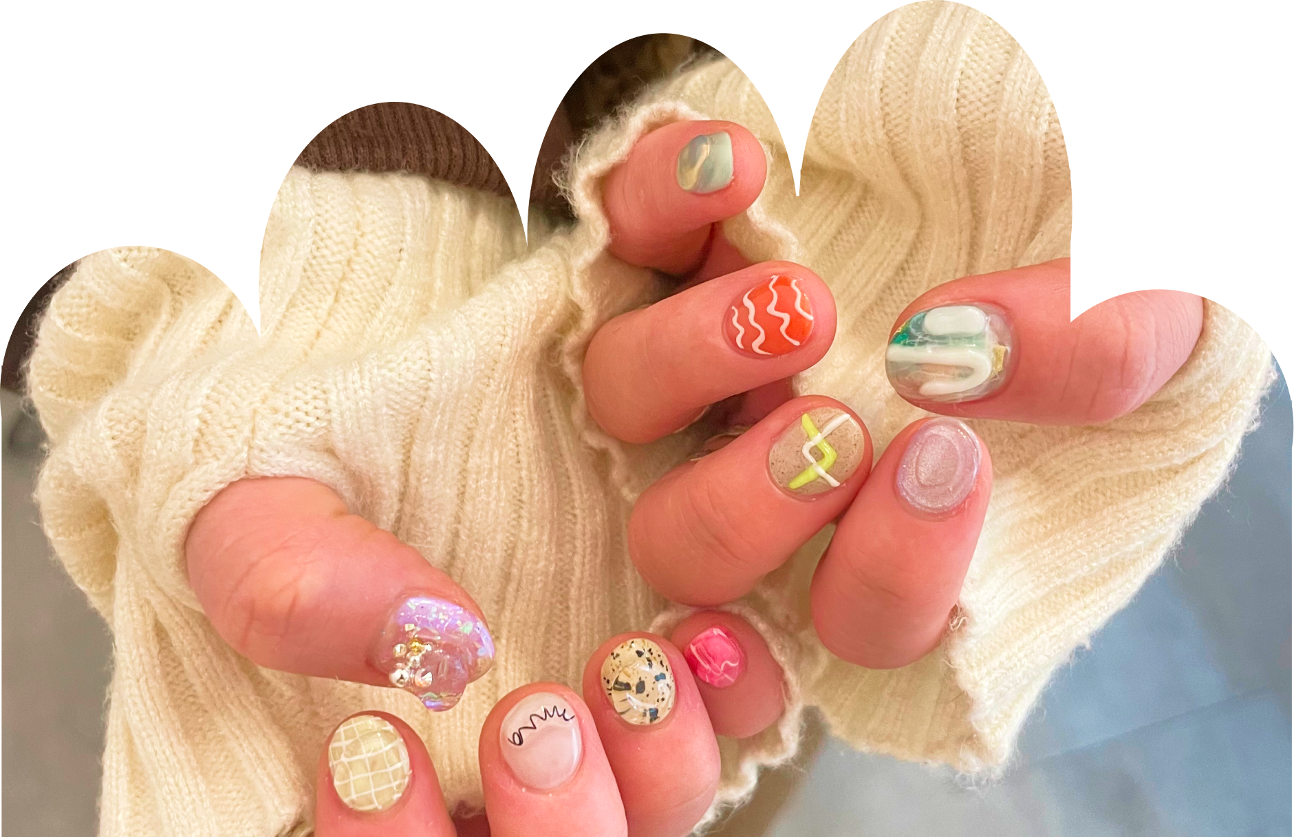 ふと気づく、ふとながめる